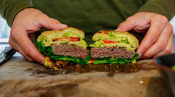 how to cook award winning organic burgers