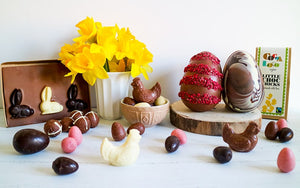 chocolate easter eggs organic easter gifts cocoa loco