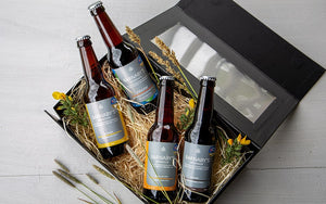 organic beer gift set, fathers day gift ideas