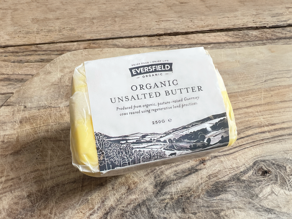 Unsalted Butter, Eversfield Organic