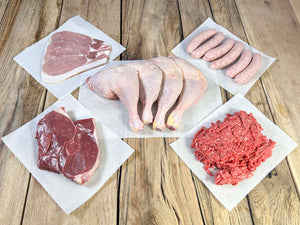 Organic Grass-Fed Butcher's Meat Box